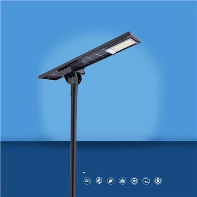 Sterrenstraatverlichting op zonne-energie